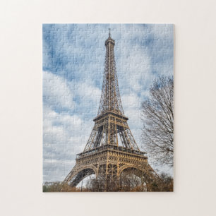 Quebra-cabeça Vista de encerramento da Torre Eiffel - Paris, Fra