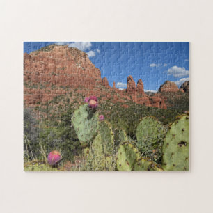 Quebra-cabeça Vista de montículos gêmeos Sedona, arizona