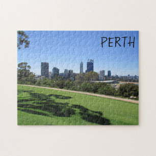Quebra-cabeça vista de perth Park