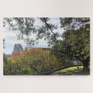 Quebra-cabeça vista de ponte de sydney