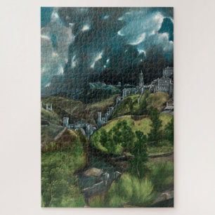 Quebra-cabeça Vista de Toledo - El Greco