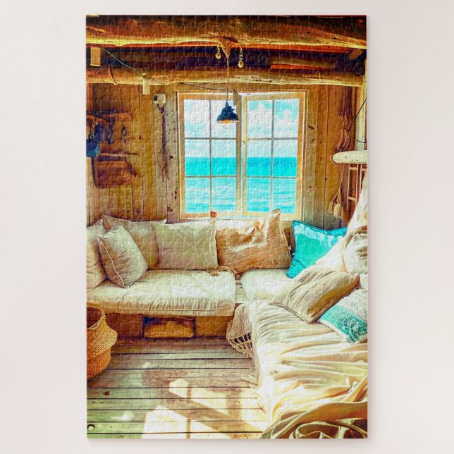 Quebra-cabeça Vista do Oceano (Vertical)