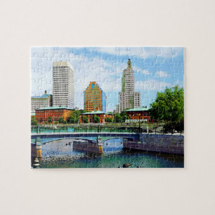 Quebra-cabeça Vista do Waterplace Park, Providence, RI
