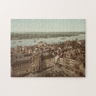 Quebra-cabeça Vista geral de Antuérpia mim, Bélgica