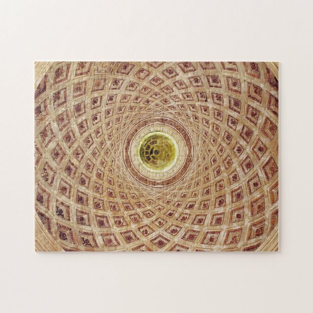 Quebra-cabeça Vista interior da cúpula na capela (Horizontal)