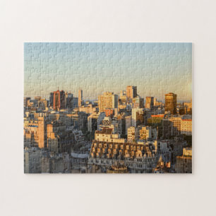 Quebra-cabeça Vista panorâmica da arquitectura da cidade no