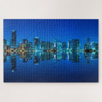 Vista panorâmica de Miami cityscape