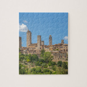 Quebra-cabeça Vista panorâmica de San Gimignano Toscânia Itali