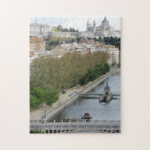 Quebra-cabeça Vista panorâmica, Madrid, Espanha