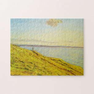 Quebra-cabeça Vista Sainte-Adresse através do estuário Monet F