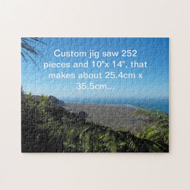 Quebra-cabeça Vista sobre o mar de Tasman (Horizontal)