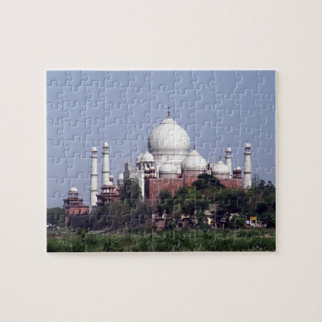 Quebra-cabeça vista taj mahal (Horizontal)