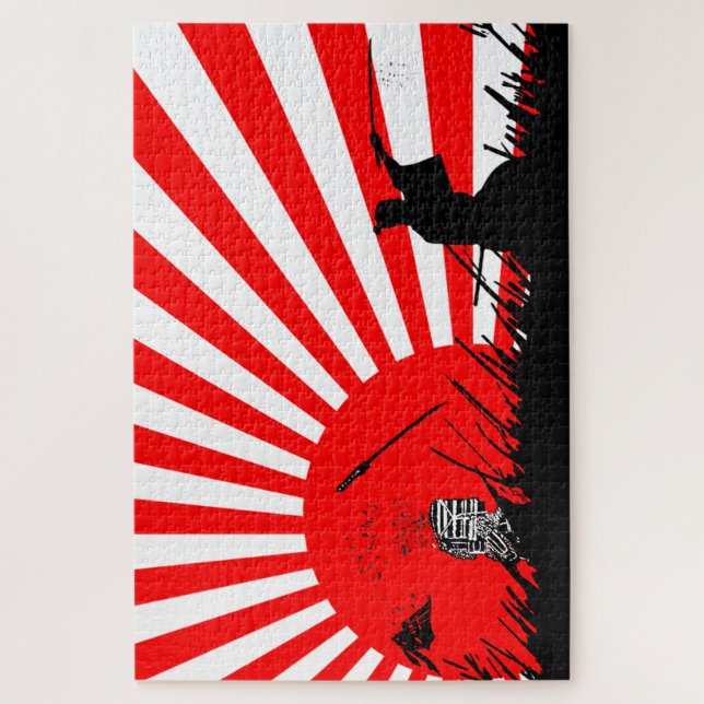 Quebra-cabeça Vitória da Espada de Samurai (Vertical)
