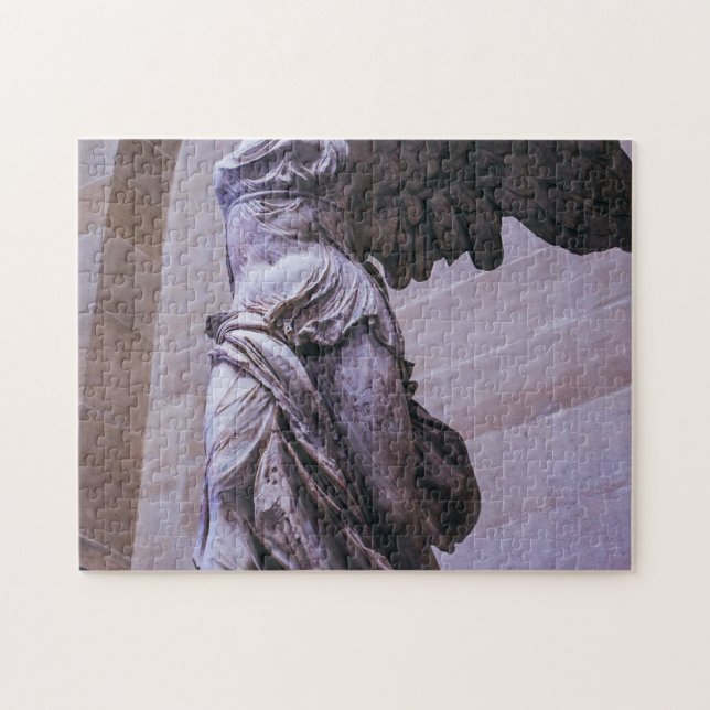 Quebra-cabeça Vitória voada de Samothrace, Louvre, Paris (Horizontal)