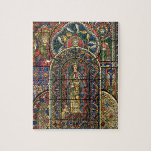Quebra-cabeça Vitral de Igreja, Arquitetura Antiga