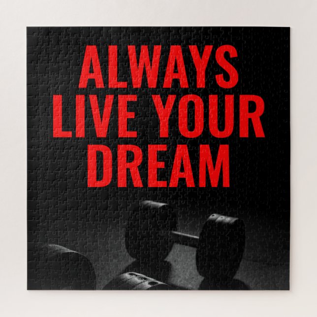 Quebra-cabeça Viva a sua Malhação de treinamento de criação de o (Vertical)