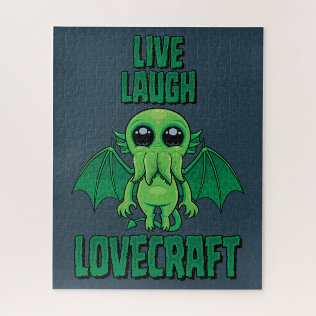 Quebra-cabeça Viva Ria Lovecraft Cthulhu Fofo (Vertical)