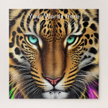 Vivid Rainbow Neon Psychedelic Nature & Willife