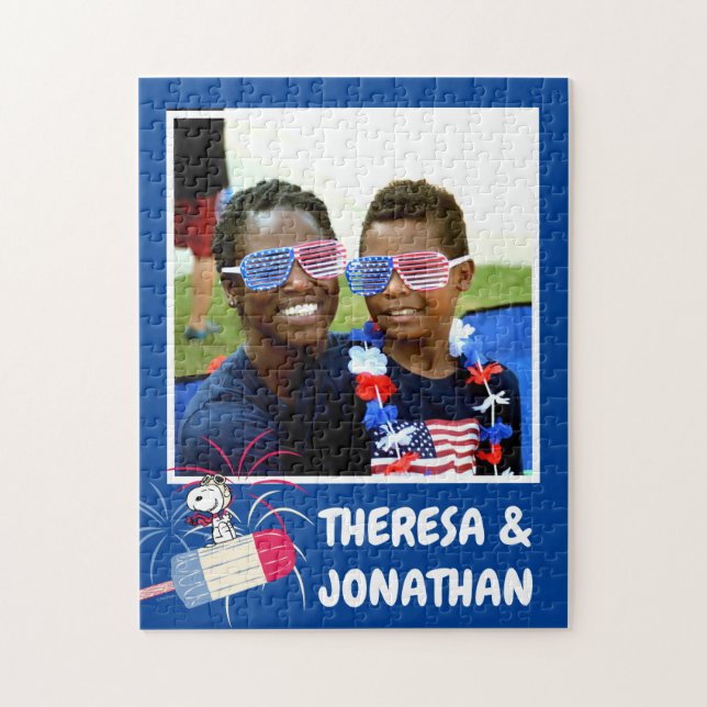 Quebra-cabeça Voando Ace Snoopy na Pop de gelo (Vertical)