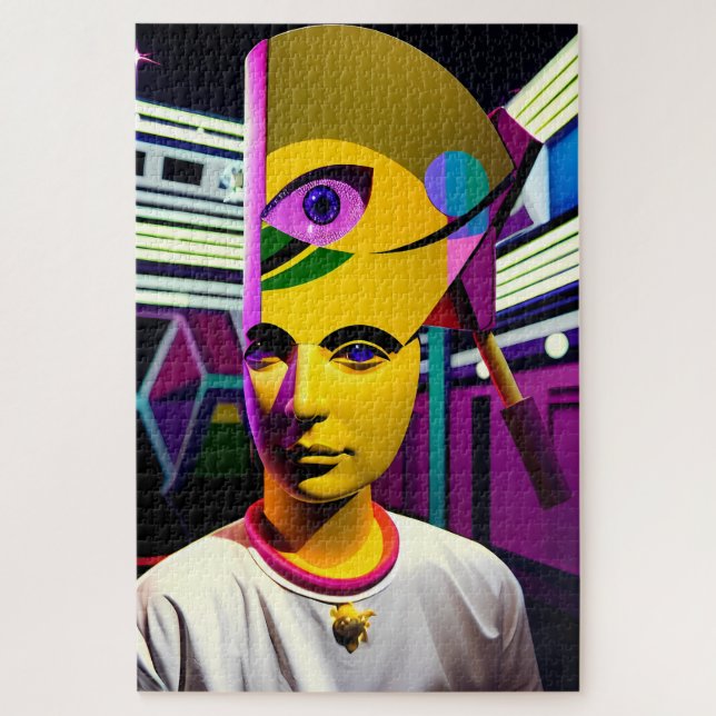 Quebra-cabeça Você é o Estranho (Vertical)