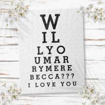 Você me Casado um Casamento personalizado de gráfi