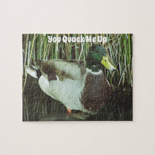 Quebra-cabeça Você Me Enche O Lago Waterfowl Foto Mallard Duck
