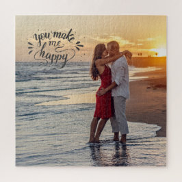 Quebra-cabeça Você me faz feliz
