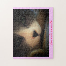 Quebra-cabeça Você me faz resmungar.