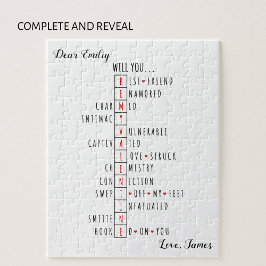 Quebra-cabeça Você Será Meu Namorados - Nova Declaração De Amor