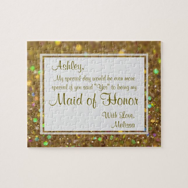 Quebra-cabeça Você Será Minha Porta-Voz? (Horizontal)