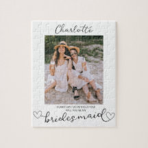 Você Será O Meu Presente De Foto Da Bridesmaid?