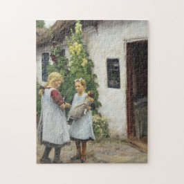 Quebra-cabeça Você Viu O Meu Gatinho? (por H.A. Brendekilde)