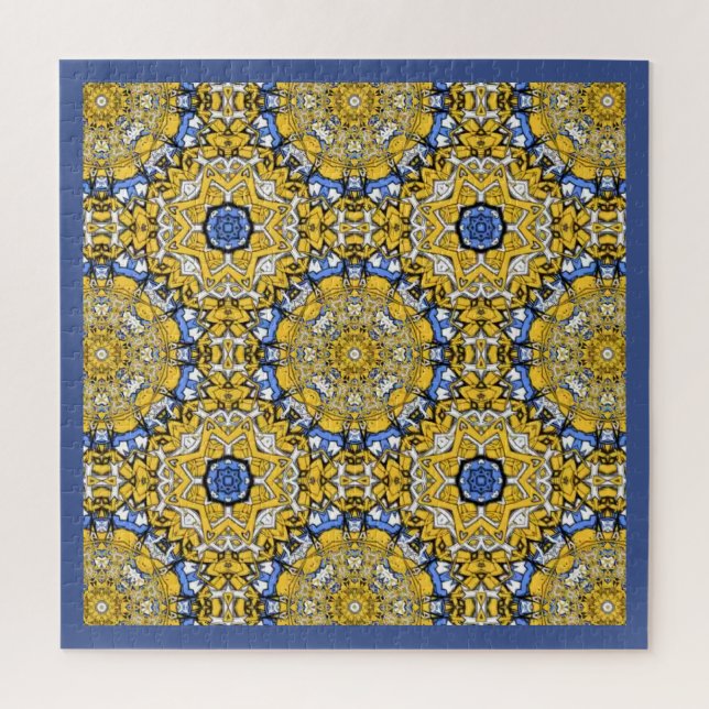 Quebra-cabeça Volume onze da arte caleidoscópica sete (Vertical)