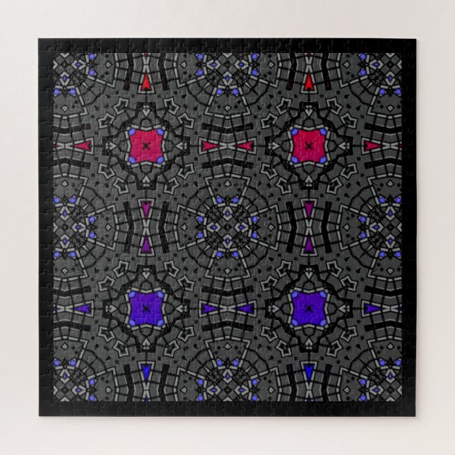 Quebra-cabeça Volume treze arte caleidoscópio vinte e um (Vertical)