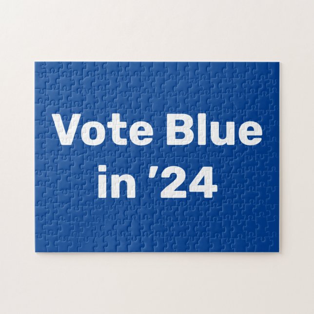 Quebra-cabeça Vote Blue em 2024 (Horizontal)