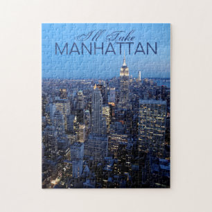 Quebra-cabeça Vou levar Manhattan Nova Iorque