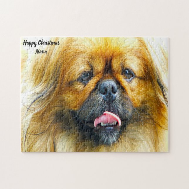 Quebra-cabeça Vovó de Natal (Horizontal)