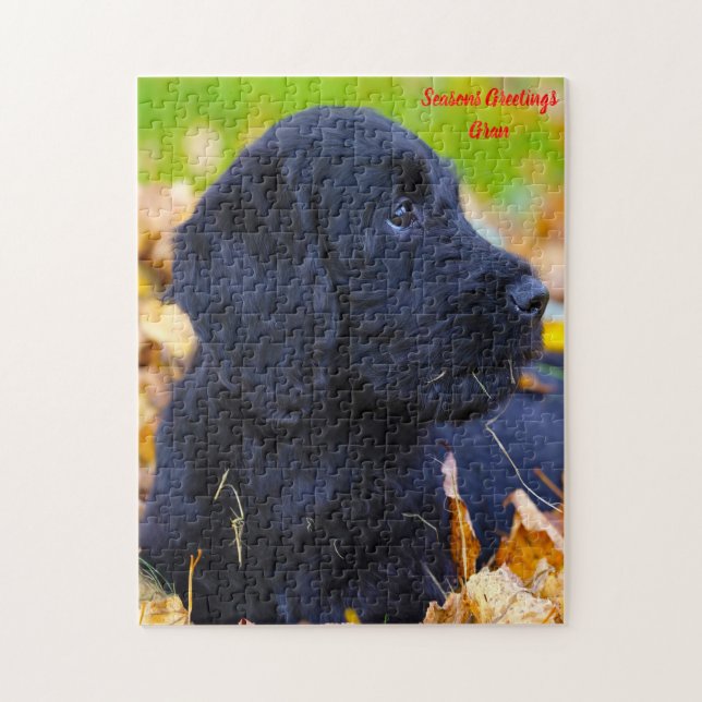 Quebra-cabeça Vovó de Natal (Vertical)