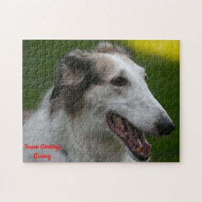 Quebra-cabeça Vovó de Natal (Horizontal)