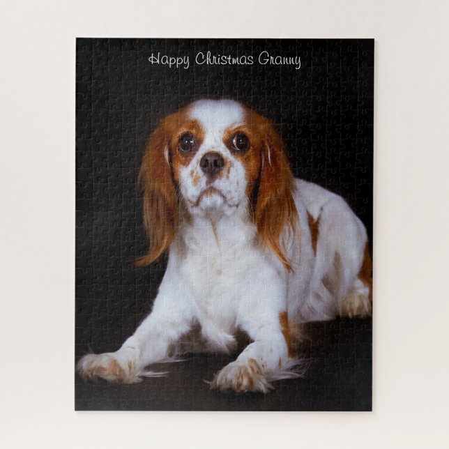 Quebra-cabeça Vovó de Natal (Vertical)