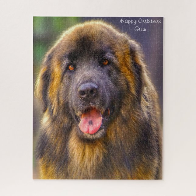 Quebra-cabeça Vovó de Natal (Vertical)