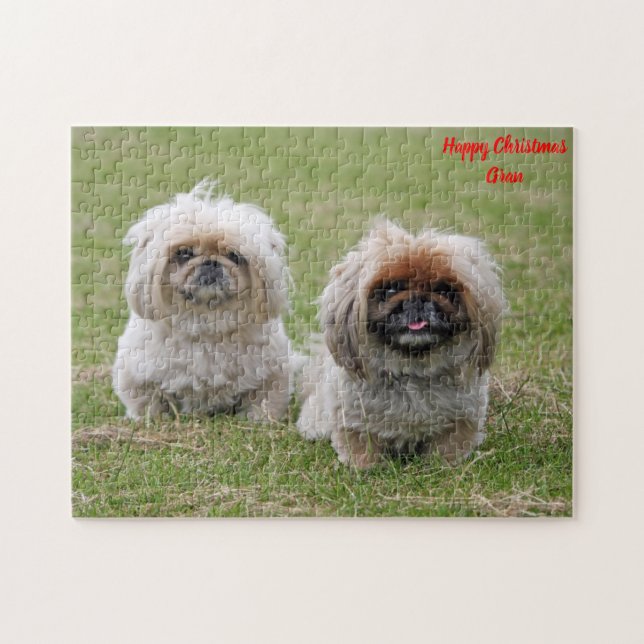 Quebra-cabeça Vovó de Natal (Horizontal)