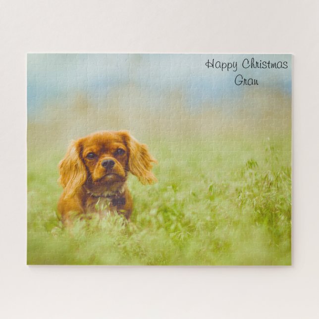 Quebra-cabeça Vovó de Natal (Horizontal)