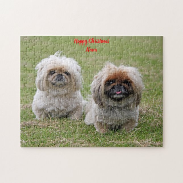 Quebra-cabeça Vovó de Natal (Horizontal)