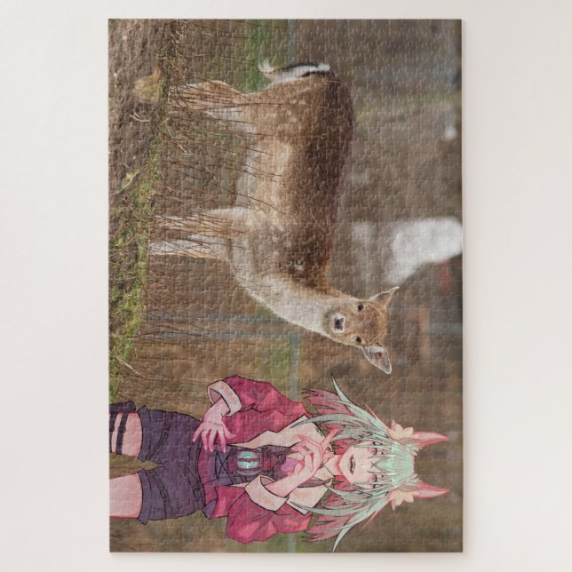 Quebra-cabeça VTuber, V Tuber meets Deer, (Vertical)