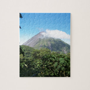 Quebra-cabeça vulcão de arenal