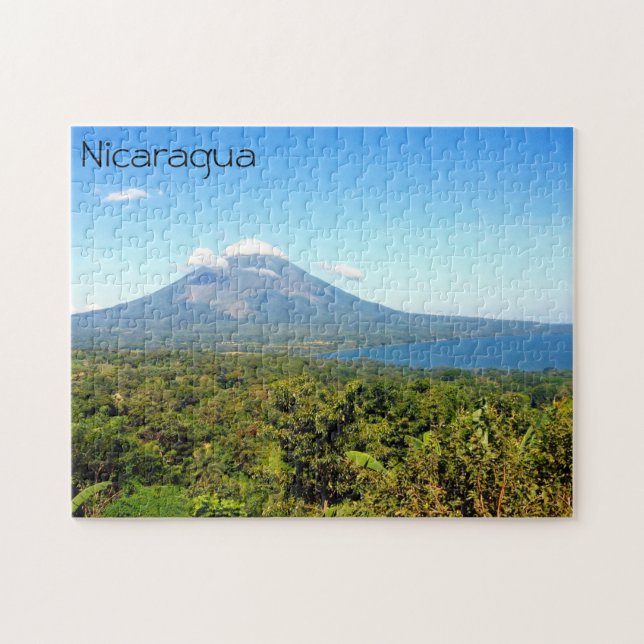 Quebra-cabeça vulcão nigarágua (Horizontal)