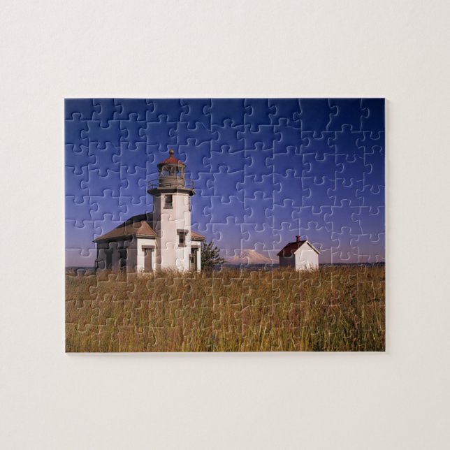 Quebra-cabeça WA, Ilha Maury, Farol Point Robinson, (Horizontal)
