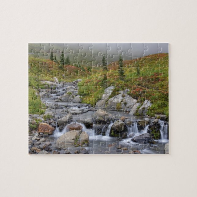 Quebra-cabeça WA, Parque Nacional Mt. Rainier, Edith Creek (Horizontal)