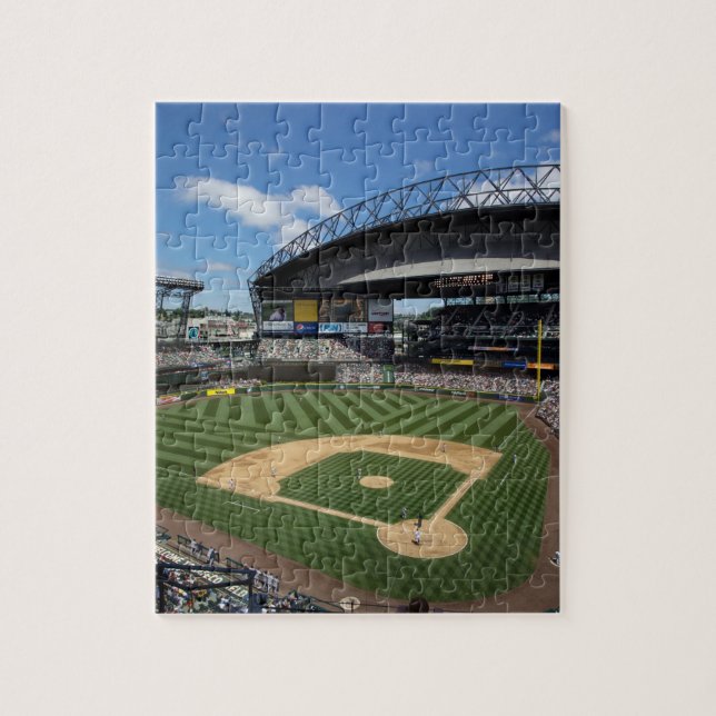 Quebra-cabeça WA, Seattle, Safeco Field, beisebol Mariners (Vertical)